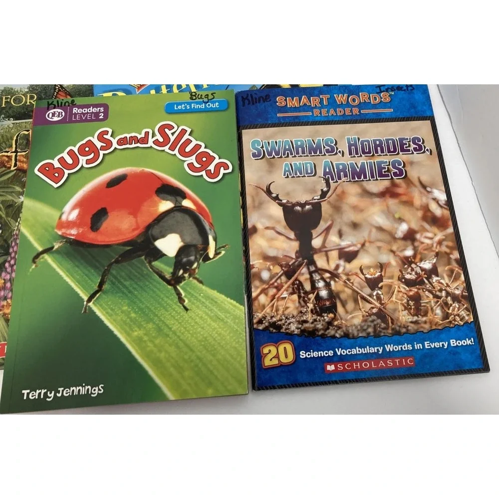 13‎ Bug  Books Classroom Homeschool Tutoring Non-Fiction/Informational Library